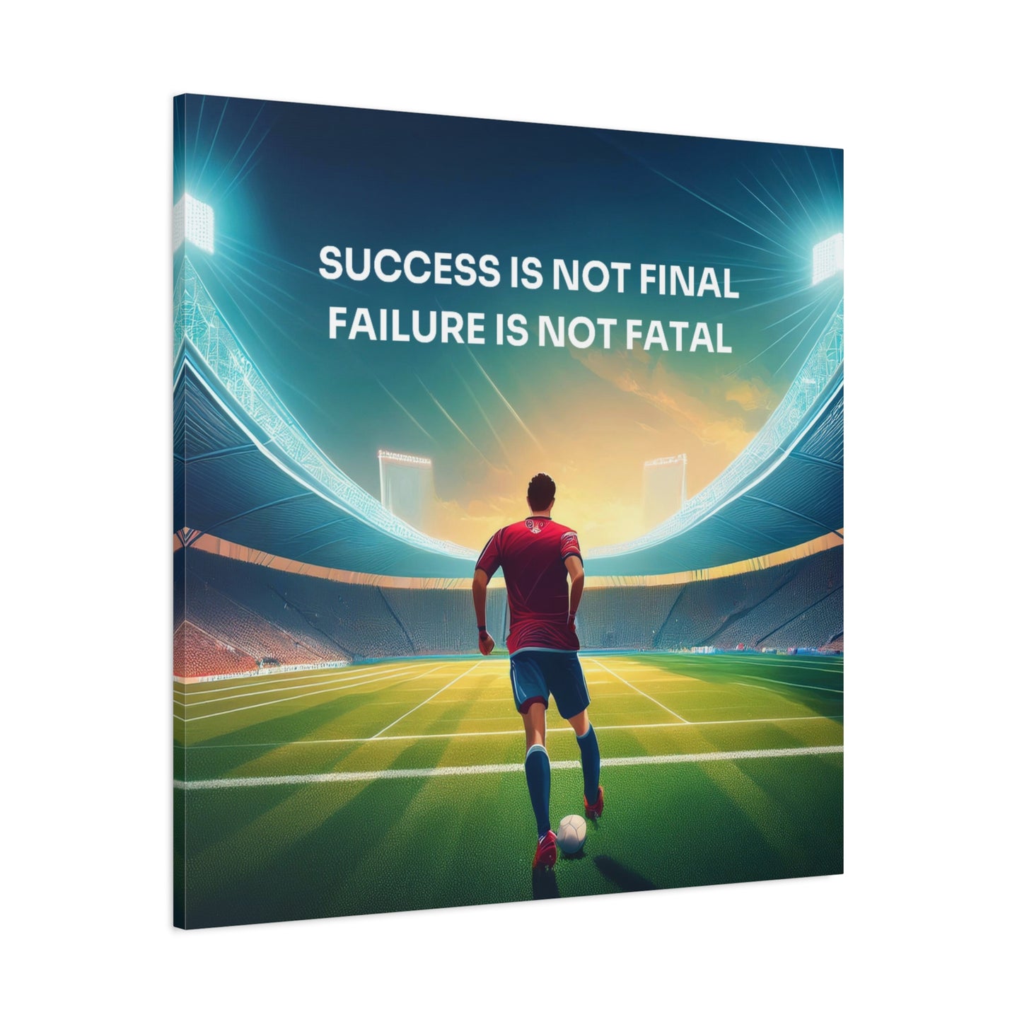 Success Is Not Final, Failure Is Not Fatal Canvas