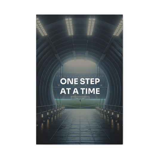 One Step at a Time Canvas