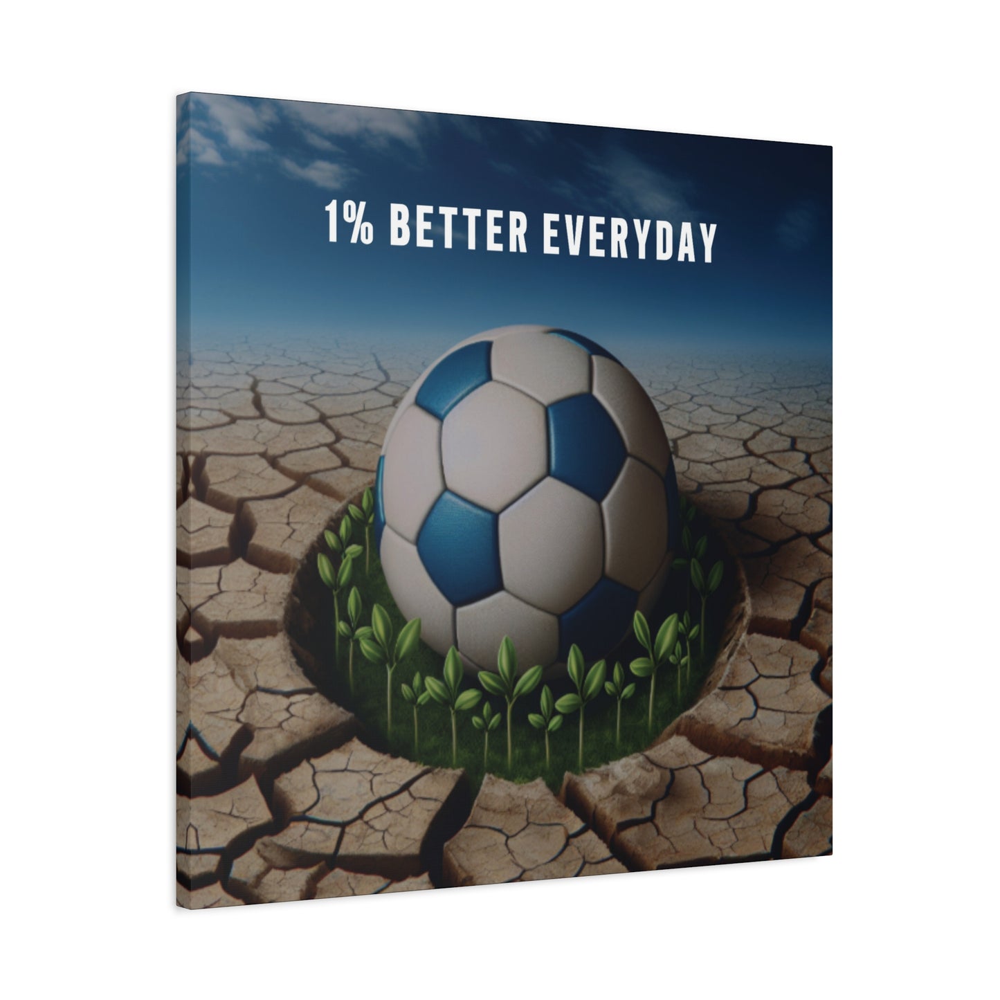 1% Better Every Day Canvas