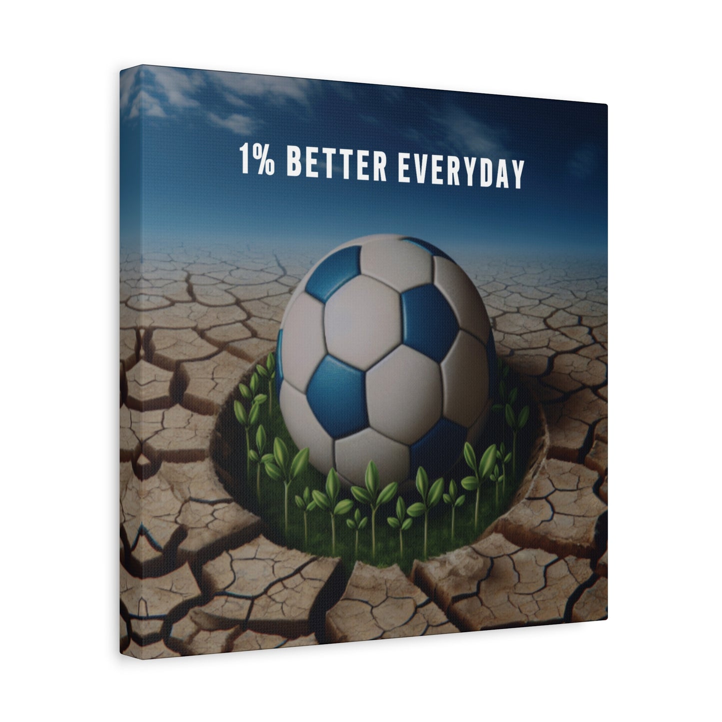 1% Better Every Day Canvas